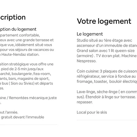 Studio, 2 Adultes , Centre De * 넨다즈